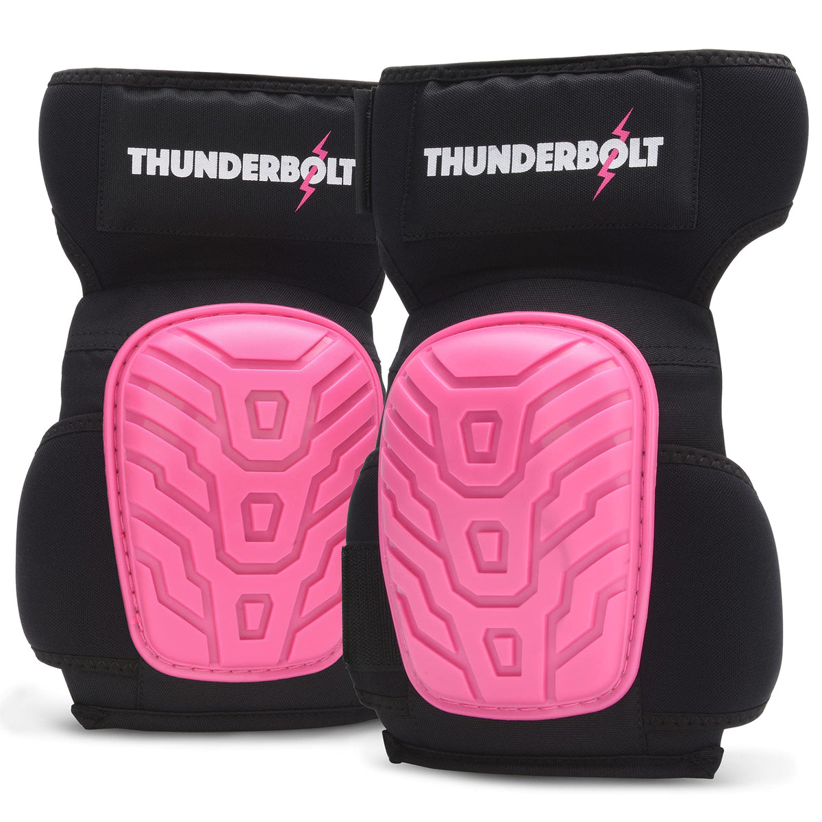Thunderbolt Women's Elite work knee pads in pink