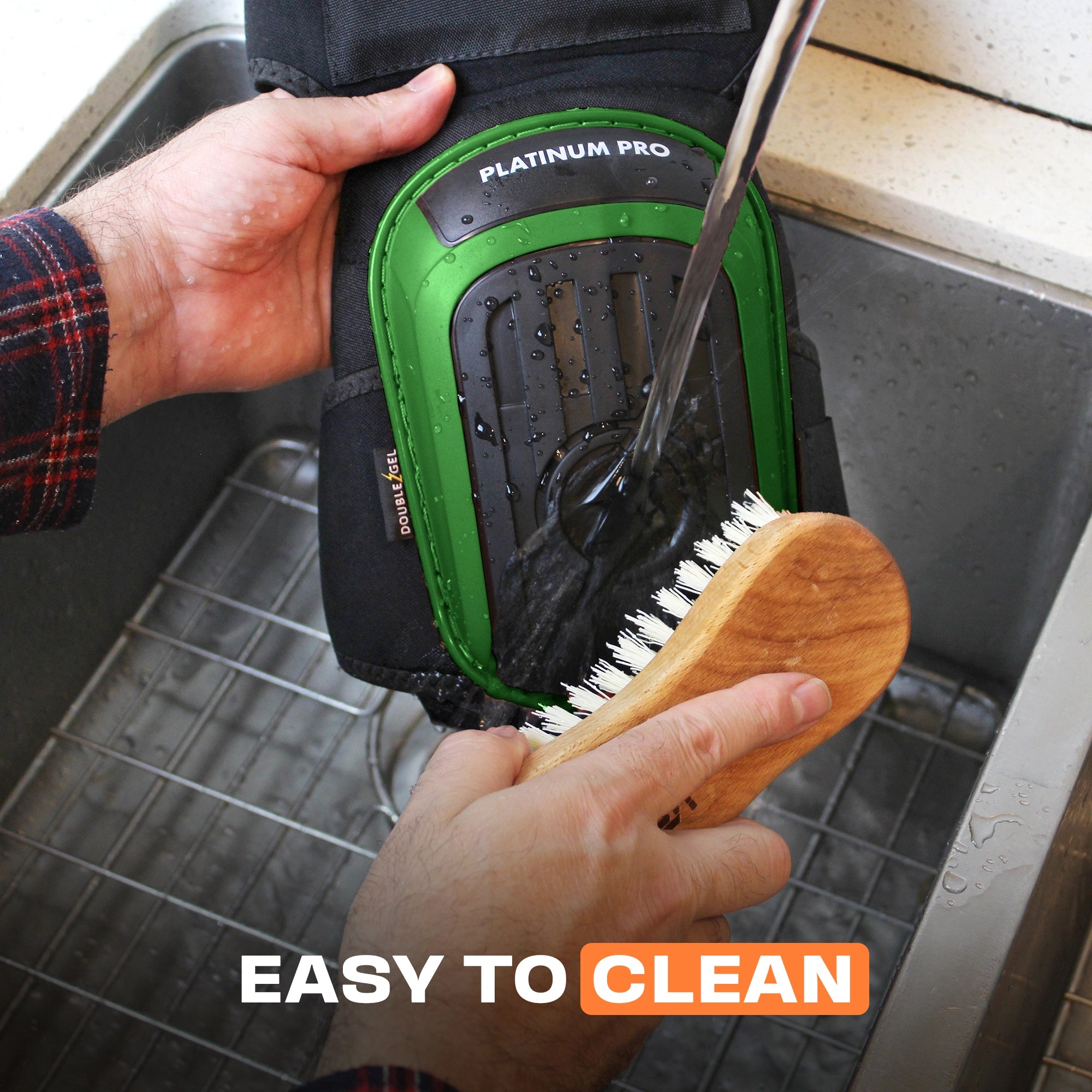 Platinum Pro Green Working Knee Pads