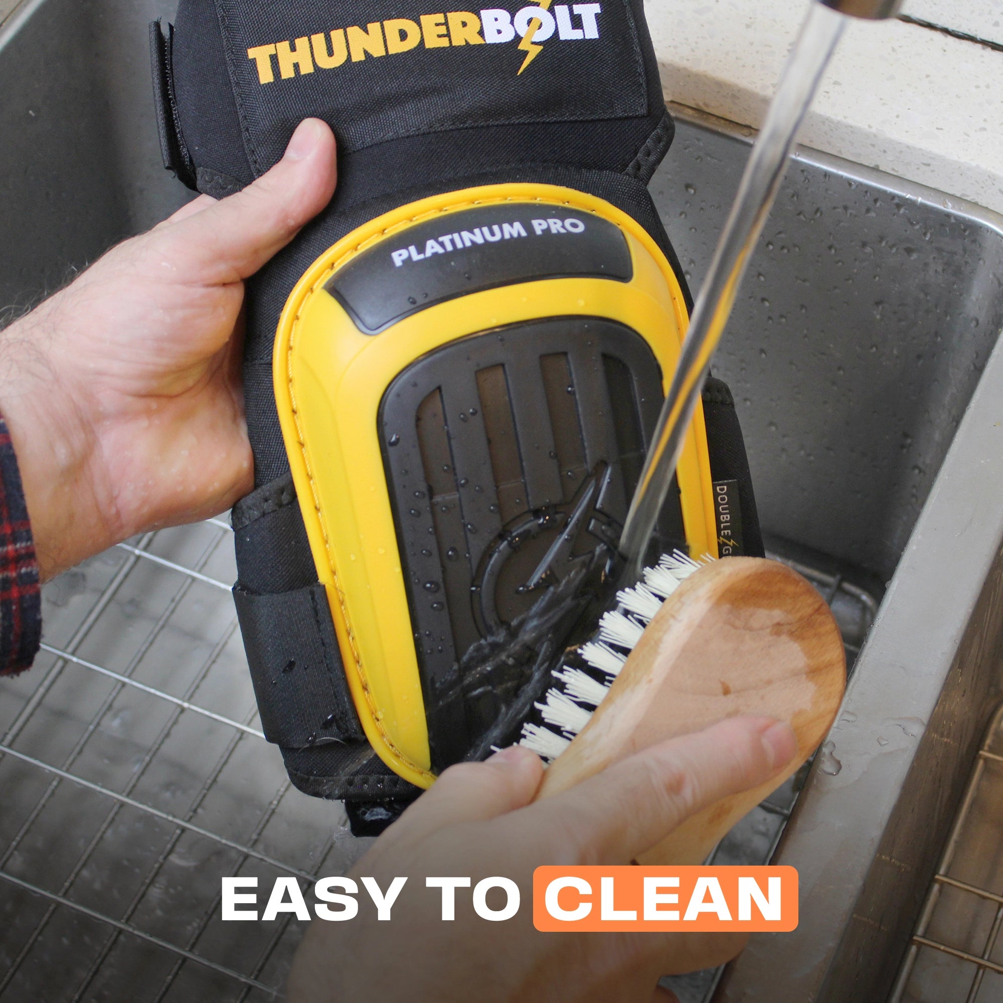 Platinum Pro Yellow Working Knee Pads