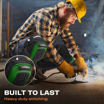 Platinum Pro Green Working Knee Pads