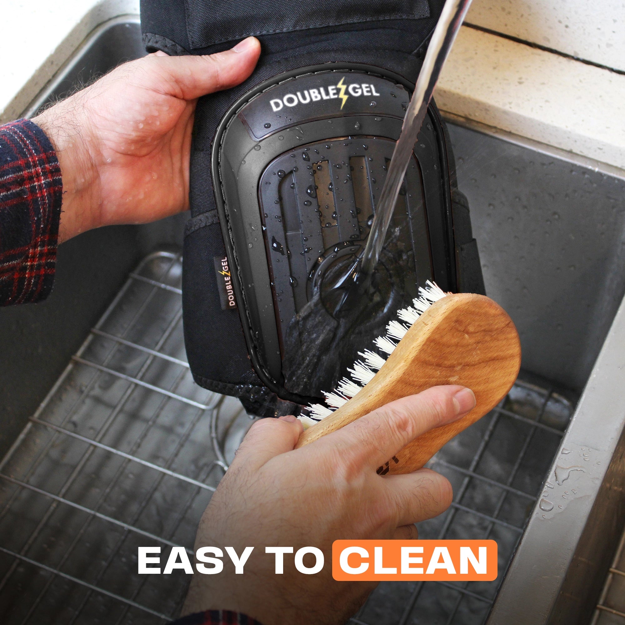 Platinum Pro Black Working Knee Pads