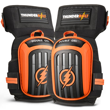 Upgraded Platinum Orange Working Knee Pads